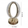 Настільна світлодіодна кристалічна лампа RIAS Ring Diamond Gold