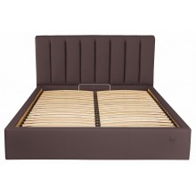 Ліжко двоспальне Richman Санам 160 х 200 см Флай 2231 Темно-коричневе