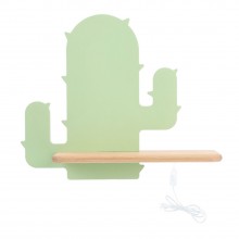 Настінний світильник Candellux Cactus 33x27.5 см Коричнево-зелений (21-00996)