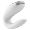 Смартвібратор для пар Satisfyer Double Fun (White) з пультом ДК в інтернет супермаркеті PbayMarket!