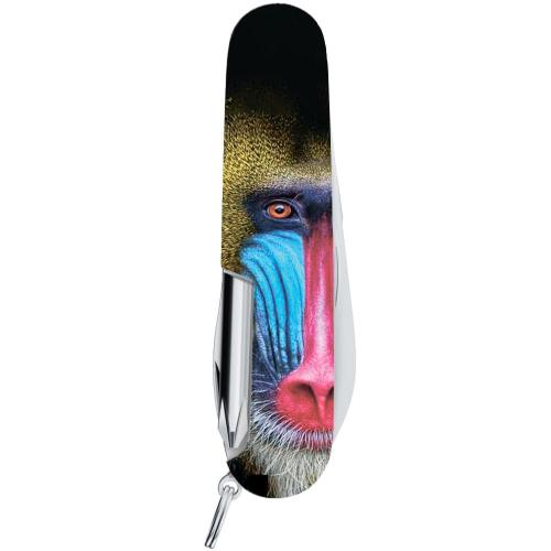 Складаний ніж Victorinox Tinker Animal 91 мм 13 функцій Мавпа Мандріл (1.4603.3_F1070pw) Складаний ніж Victorinox Tinker Animal 91 мм 13 функцій Мавпа Мандріл (1.4603.3_F1070pw)