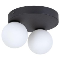 Стельовий світильник TK Lighting Bianca 24x19x15 см Біло-чорний (TK5682)