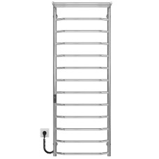 Рушникосушарка електрична Трапеція з полицею П13 500х1400 Deffi Хром JD03 (C.TP.140.50.13.E.C.L.1)