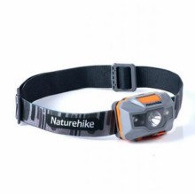 Налобний ліхтар Naturehike TD-02 NH00T002-D Помаранчево-сірий (2308496608)