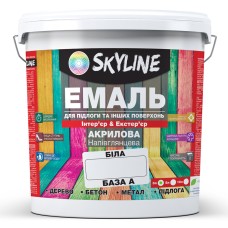 Емаль для підлоги Skyline База А Білий 3 л