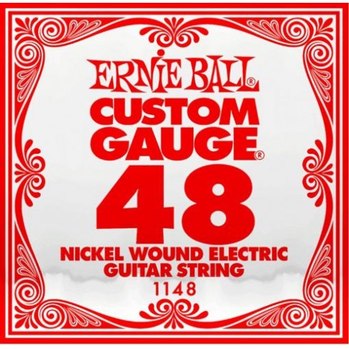 Струна Ernie Ball 1148 Nickel Wound Electric Guitar String .048 Струна Ernie Ball 1148 Nickel Wound Electric Guitar String .048