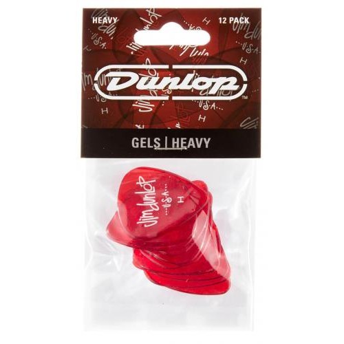 Медіатори Dunlop 486PHV Gels Red Heavy Player's Pack (12 шт.) Медіатори Dunlop 486PHV Gels Red Heavy Player's Pack (12 шт.)