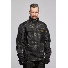 Куртка військова чоловіча Family Story Ріп-стоп S Чорний Мультикам (2386358s8)