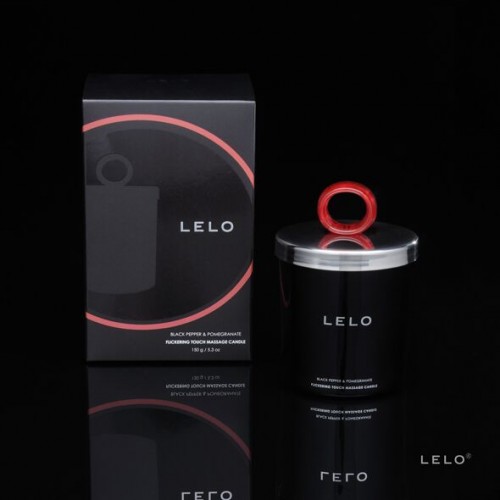 Масажна свічка LELO Massage Candle Black Pepper & Pomegranate, соєвий віск, 36 годин горіння в інтернет супермаркеті PbayMarket!