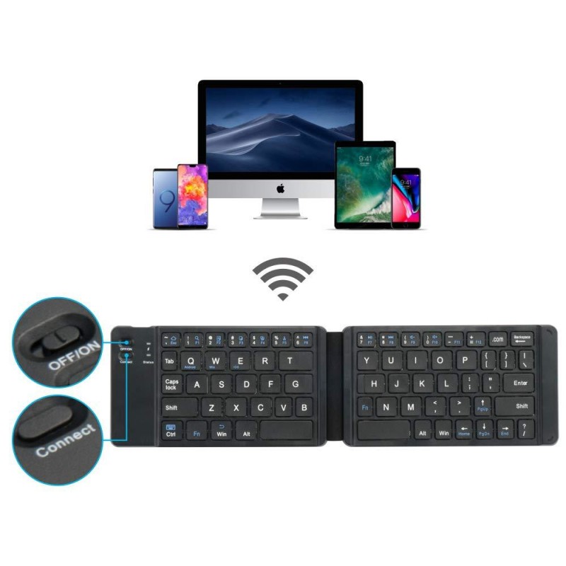 Бездротова складана Bluetooth клавіатура Union Sandy Gforse IQ – 71