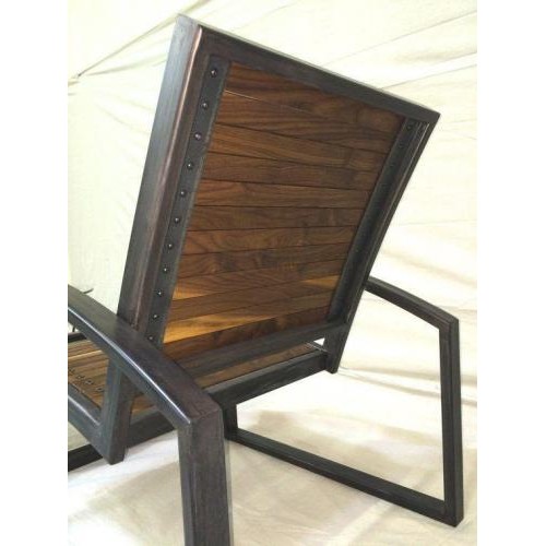 Крісло-Шезлонг GoodsMetall з металу та дерева в стилі LOFT КР1 Крісло-Шезлонг GoodsMetall з металу та дерева в стилі LOFT КР1