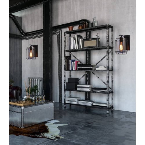 Бра Candellux Jonera 23x24 см Чорний (21-10186)