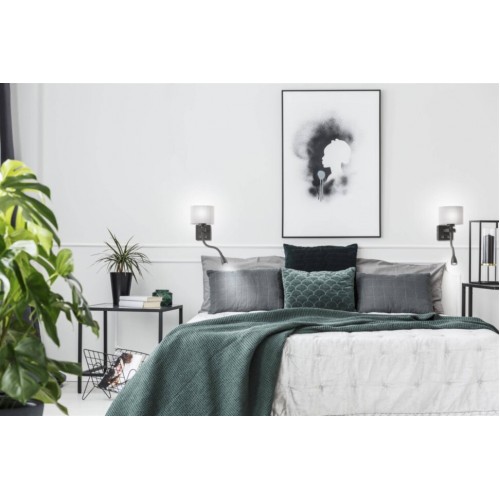 Бра Candellux Polo 18x44 см Чорний (21-75499) Бра Candellux Polo 18x44 см Чорний (21-75499)