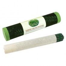 Пахощі Тибетські Himalayan Inc Лемонграс Lemongrass Подарункова упаковка 20х4х4 см Зелений (25650)