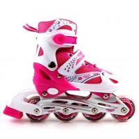 Роликові ковзани Superpower 38-42 Pink (1609460028-L)