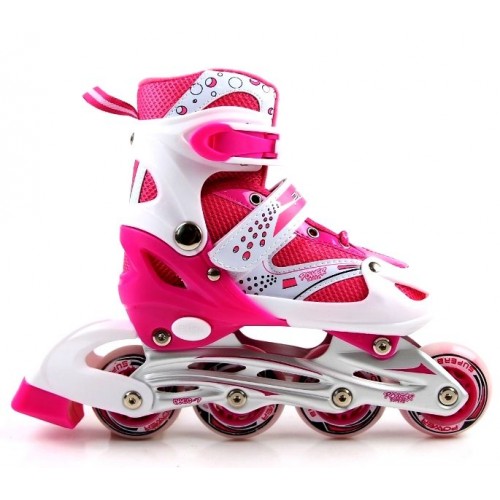 Роликові ковзани Superpower 38-42 Pink (1609460028-L) Роликові ковзани Superpower 38-42 Pink (1609460028-L)