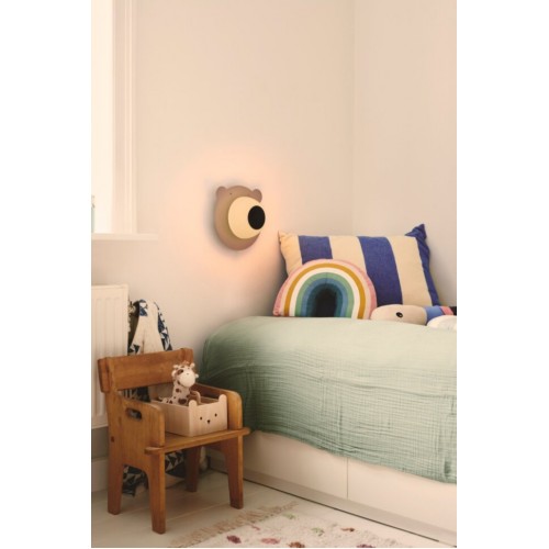 Настінний світильник Nordlux Bruna Bear 16x25 см Коричневий (Nor2312951018)