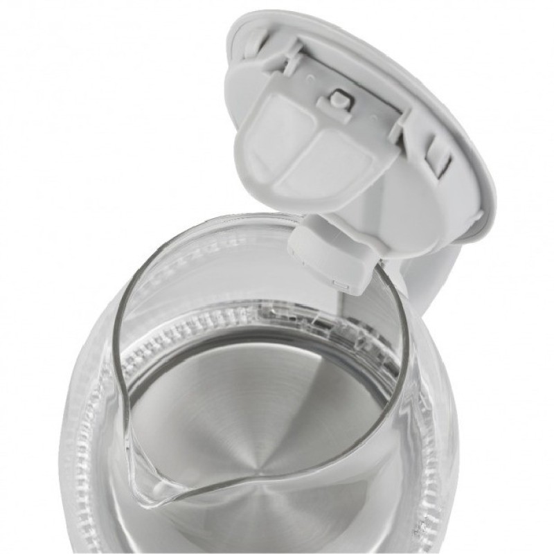 Чайник електричний 1 л скляний Adler AD 1283G Grey