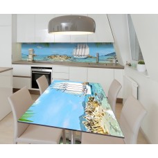 Наклейка вінілова на стіл Zatarga  