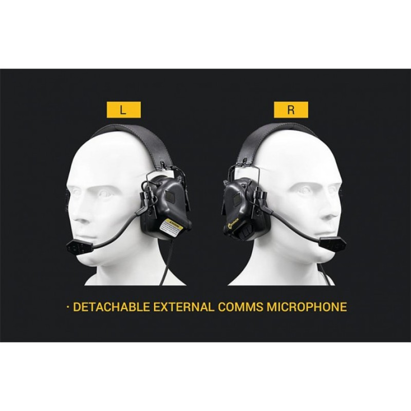 Тактичні активні навушники EARMOR M32 FG Койот (1650221569)