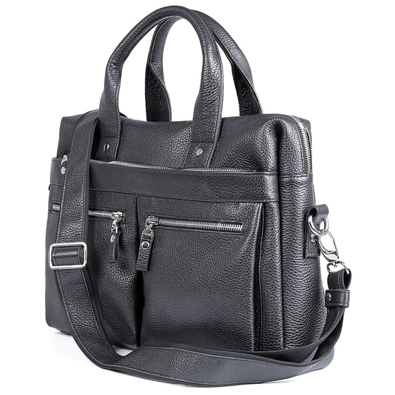 Сумка для ноутбука SHVIGEL 00975 Чорна, Чорний