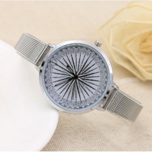 Наручний годинник жіночий Quartz Travel Compass silver (hub_jhc5q5) в інтернет супермаркеті PbayMarket!