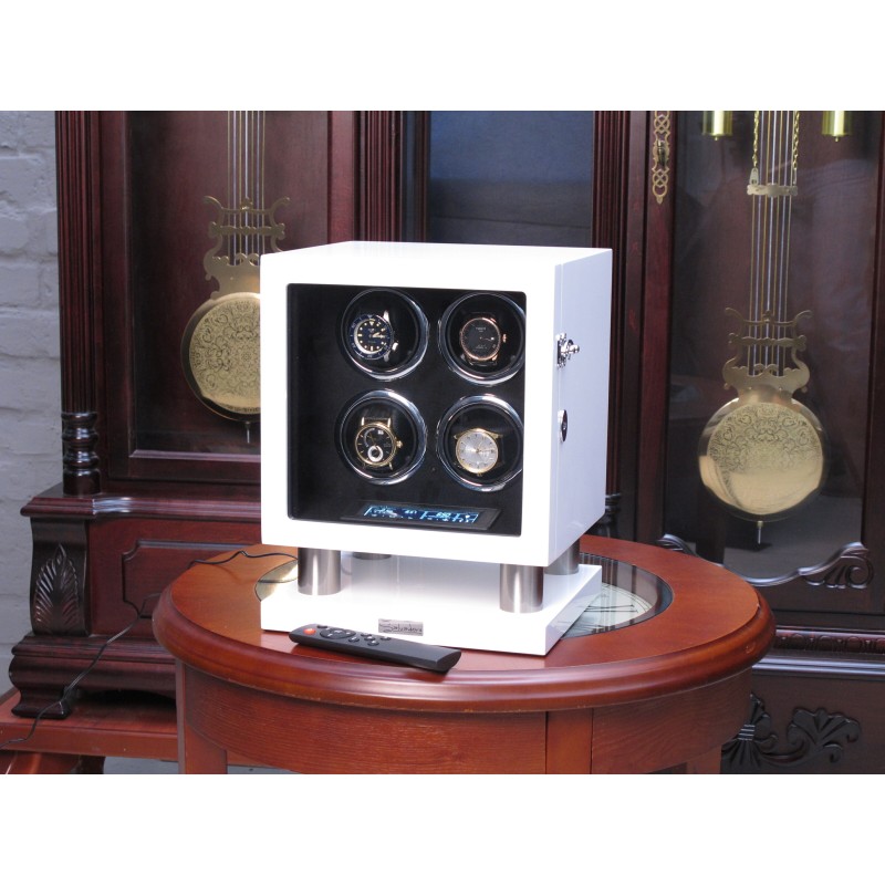 Шкатулка Salvadore для підзаводу 4 годинників 8004/WF/DF 4x4 Білий