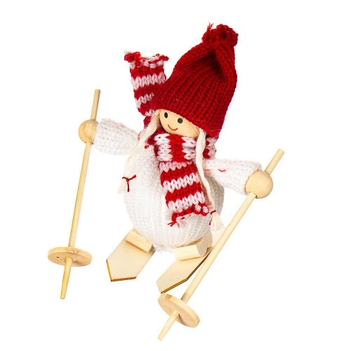 М'яка іграшка Elso Дівчинка на лижах (001NV) в інтернет супермаркеті PbayMarket!