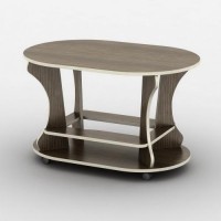 Журнальний столик Тиса Мебель Геліос Венге 55x60x90 см Журнальний столик Тиса Мебель Геліос Венге 55x60x90 см