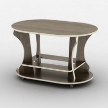 Журнальний столик Тиса Мебель Геліос Венге 55x60x90 см