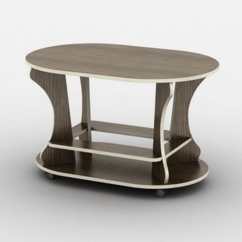 Журнальний столик Тиса Мебель Геліос Венге 55x60x90 см