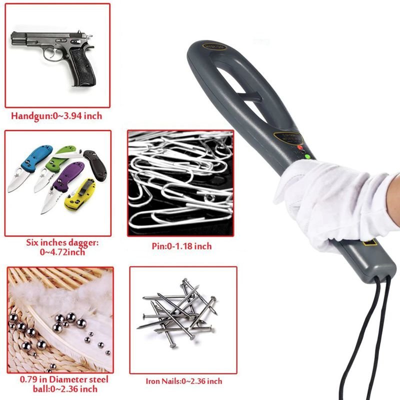 Ручний доглядовий металошукач - металодетектор Easynew GC101H