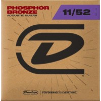 Струни для акустичної гітари Dunlop DAP1152 Acoustic Phosphor Bronze Medium Light Guitar Strings 11/52 Струни для акустичної гітари Dunlop DAP1152 Acoustic Phosphor Bronze Medium Light Guitar Strings 11/52