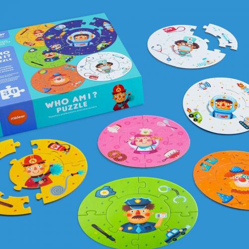 Класичний пазл MiDeer Хто я? 50 ел (MD3035) Класичний пазл MiDeer Хто я? 50 ел (MD3035)