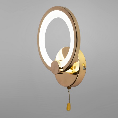 Світильник світлодіодний настінний LED бра Sunlight 5332/1W Gold Світильник світлодіодний настінний LED бра Sunlight 5332/1W Gold
