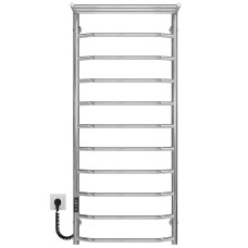 Рушникосушарка електрична Трапеція з полицею П11 500х1200 Deffi Хром JD03 (C.TP.120.50.11.E.C.L.1)