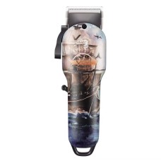 Машинка для стрижки волосся VGR V-690 акумуляторна 4 насадки 2000mAh 7W Пірат (3_05169)