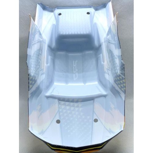 Корпус кузов для машини Conquer монстер-трак RC 1/16 WL Toys Помаранчевий (16102-6211) Корпус кузов для машини Conquer монстер-трак RC 1/16 WL Toys Помаранчевий (16102-6211)