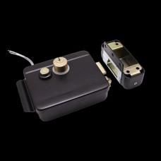 Замок електромеханічний накладний GreenVision GV LEMch-110 Black