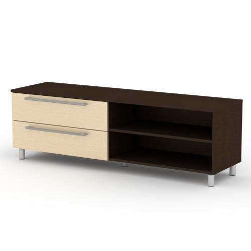 Тумба ТВ-1 МГ-4 Компанит венге комбі Тумба ТВ-1 МГ-4 Компанит венге комбі