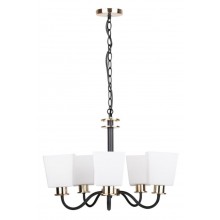 Люстра Candellux Schubert 53x100 см Чорно-золотистий (35-74249)