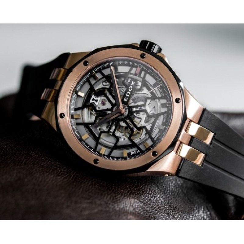 Годинник Edox Delfin Mecano 85303 357RN NRN