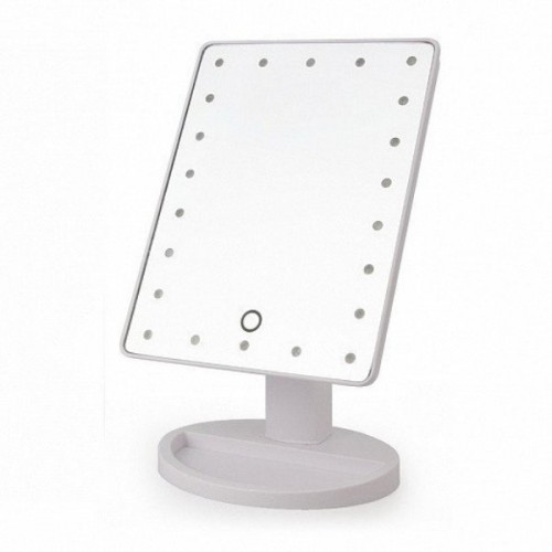 Дзеркало з підсвічуванням Large Led Mirror для макіяжу Білий (210025 Large)