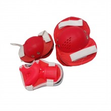 Комплект захисний дитячий Bambi MS 0032-2(Red) наколінники, налокітники, зап'ястя М