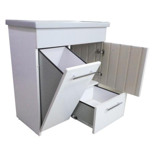 Тумба Mikola-M Plastics 2.0 Всі разом із прямокутним умивальником Комо 70 см Тумба Mikola-M Plastics 2.0 Всі разом із прямокутним умивальником Комо 70 см