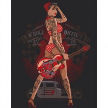 Картина по номерам Рок-н-ролл навсегда Art Craft 10316-AC 40х50 см