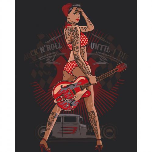 Картина по номерам Рок-н-ролл навсегда Art Craft 10316-AC 40х50 см Картина по номерам Рок-н-ролл навсегда Art Craft 10316-AC 40х50 см