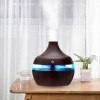 Зволожувач повітря Humidifier 300 мл з різнобарвним підсвічуванням 7 кольорів USB нічник дифузер з функцією аромо-лампи Темне дерево в інтернет супермаркеті PbayMarket!