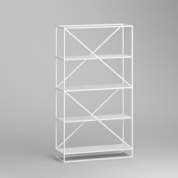 Стелаж для зберігання в стилі Loft Білий NS-1789 1730x970x330 мм Стелаж для зберігання в стилі Loft Білий NS-1789 1730x970x330 мм