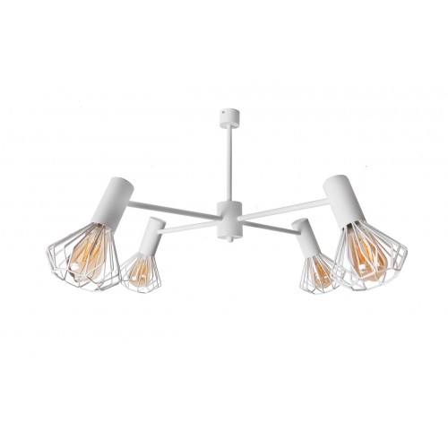 Люстра MSK Electric Diadem на чотири плафони NL 22152-4 WH Люстра MSK Electric Diadem на чотири плафони NL 22152-4 WH